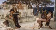 Alma-Tadema, Sir Lawrence Sappho (mk23) USA oil painting artist